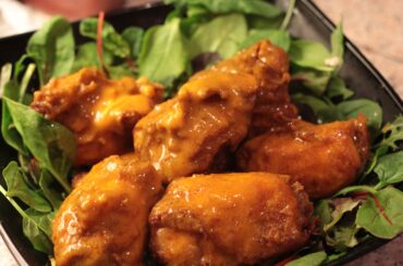 Forget your Buffalo Wings. Crispy fried chicken thighs, with a XXHot Carolina Reaper & Cayenne Buffalo style hot sauce