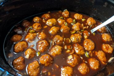 I made crazy spicy meatballs last night
