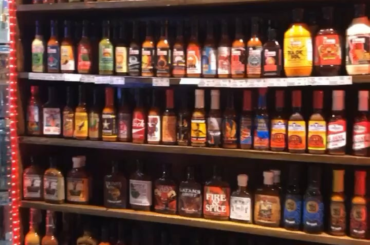 When you discover a basement store less than a mile from your apartment FULL of hot sauce and spicy snacks 😭😍