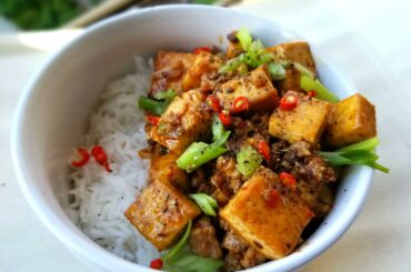 Extra spicey Mapo Tofu