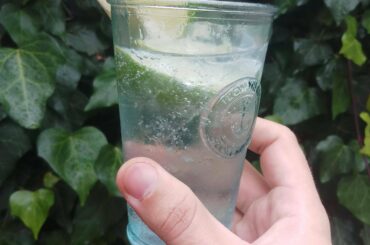 Hydro Homies didn't appreciate my spicy water post so I've added a chilli so my real homies can appreciate it. Vodka, Lime, Soda with green chilli garnish.