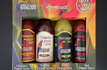 These are made in Colombia 🇨🇴 Amazon hot sauces and the habanero is my favourite!