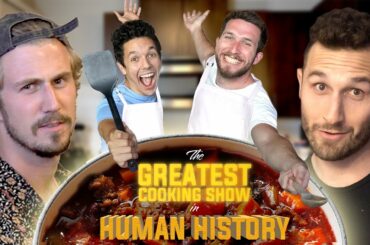 THE GREATEST COOKING SHOW IN HUMAN HISTORY Ft. Yes Theory - Sweet Potato Chili