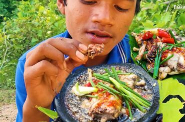 Talent Chef - Amazing Cooking Method Cook Frog with Chili Yummy Food Easy Recipe