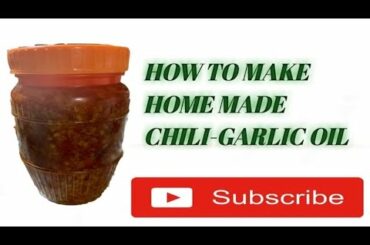 HOW TO MAKE HOME MADE CHILI-GARLIC OIL | Boarding Vlog