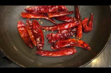 Homemade Chili Oil | Step - by - Step recipe