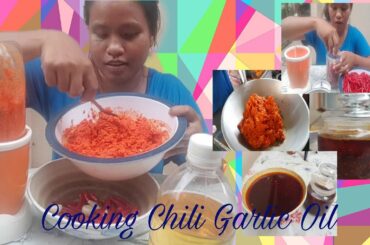 Cooking Chili Garlic Oil