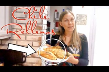 Delicious Chile Rellenos | Step by Step | Family weeknight Meal | What I ate