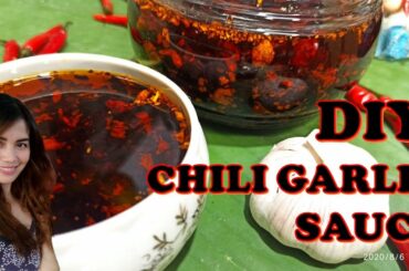 Easy DIY Chili Garlic Sauce| Simple and Easy Homemade Chili Garlic Sauce