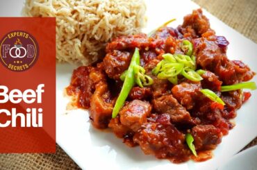 Beef Chili Recipe by Experts Food Secrets  | Dry Beef Chili Recipe