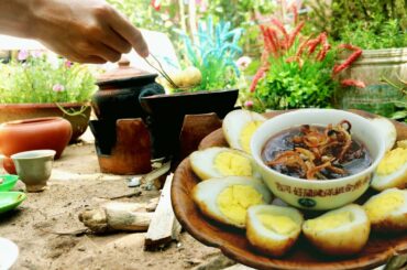 Egg fried with chili fish sauce I Miniature cooking food I How to cook delicious.