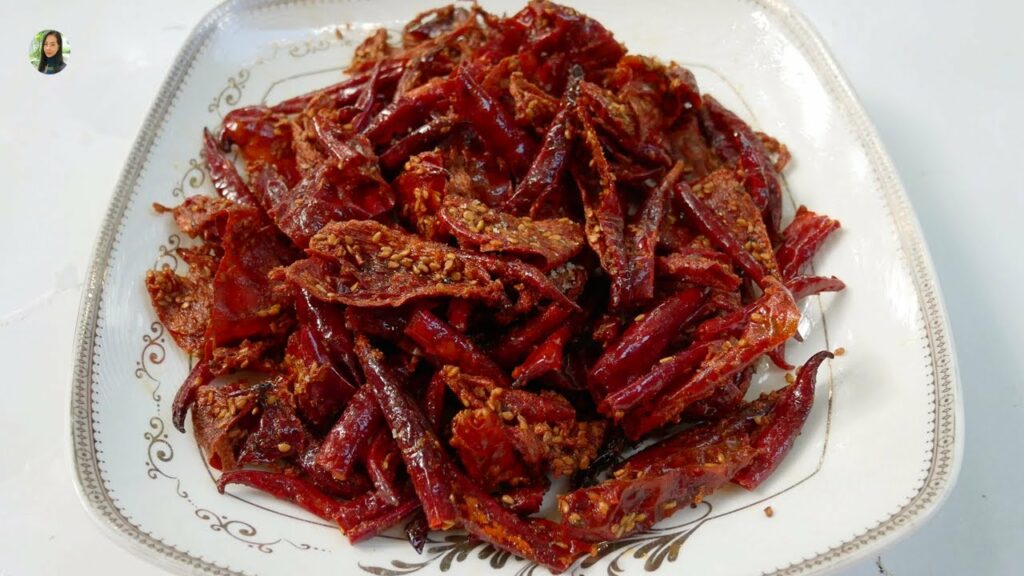 Crispy Fried Chili Chips Homemade Crispy Chili Snack Recipe with