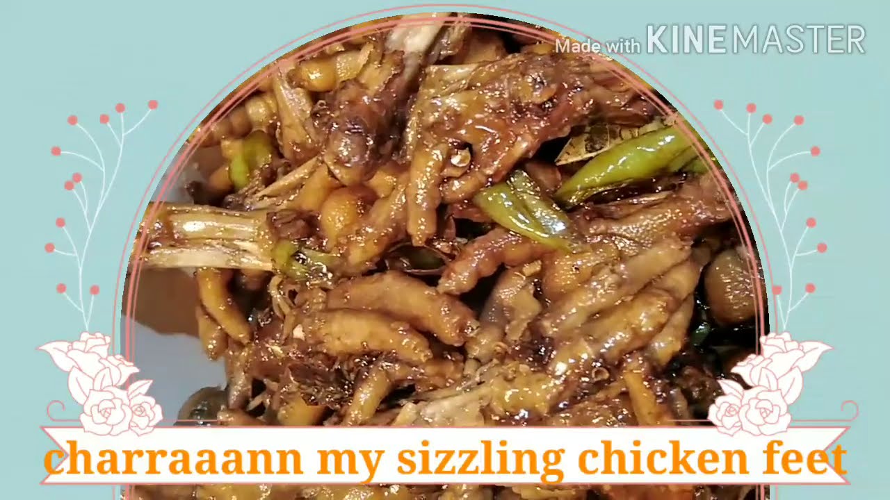 Sizzling chili Chicken Feet Chili Chili