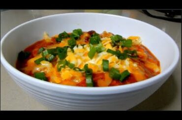 DELICIOUS SIMPLE CHILI RECIPE! COOK WITH ME