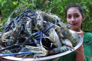 Yummy cooking shrimp grilled with chili recipe - brand nature
