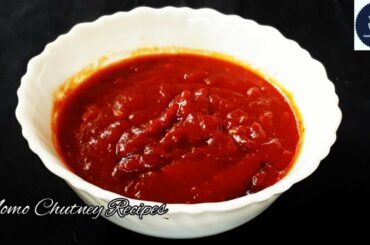 #momochutney Momo Chutney Recipe at Home | Momos chutney recipe | Red chili chutney for momos |