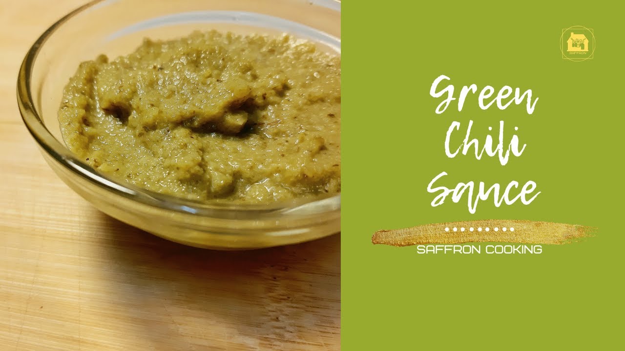 Homemade Green Chili Sauce EasytoMake Recipe Chili Chili