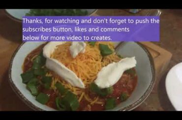 The Finale of Chili Beans w/ Turmeric