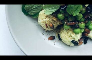 Conchiglie with Vegan Cashew Cream, Peas and Chili Recipe Live Demo