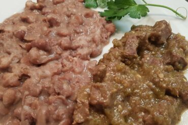 GREEN CHILI BEEF/CHILI VERDE DE RES