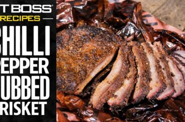 Smoked Chili Pepper Rubbed Brisket | Pit Boss Grills Recipes
