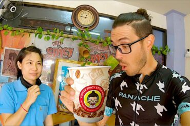 CHILI Coffee Cheers! and a Massive Lunch at 'Go Daeng' (Ultra-Unique 'Ma-Khuang' Pepper Species!)