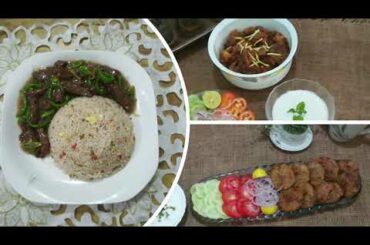 Stir Fried Beef Chili | Beef Chili with fried rice