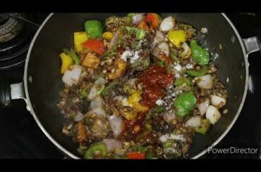 Homemade Mushroom Chili | Without deep fry mushroom chilli | Chinese style | Easy recipe |