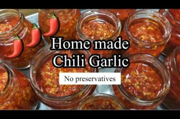 Home Made Chili Garlic. Pwedeng Pang-Home business!