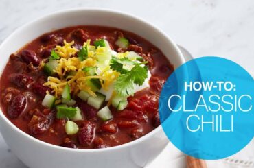 How to make classic chili | Canadian Living