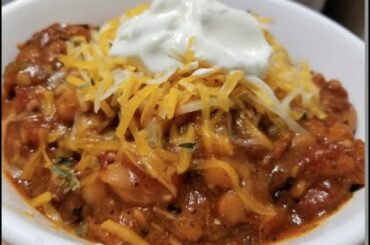 THROWBACK VIDEO EASY CROCK POT CHICKEN CHILI MY WAY RECIPE IS AVAILABLE NOW