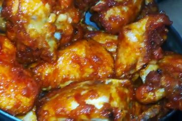 Dry chicken chilli recipe # tasty Chicken chili recipe