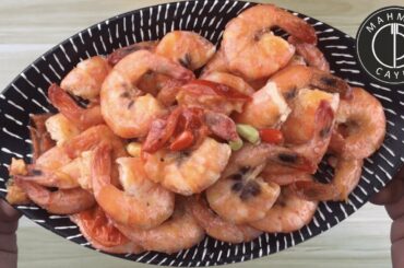 Spicy Tiger Prawn - Super Easy Chili Prawn Recipe | Mahmut Cayli