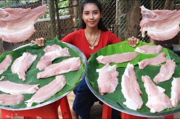 How to cook pork crispy with green chili recipe