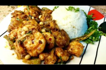 Chili Prawns Recipe#tasty#easy#quick#seafoosd#spicyprawns#friedprawns#garlicflavor
