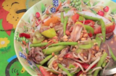 Yummy Papaya Salad With Big Chili Recipe At The Field, Top Movies