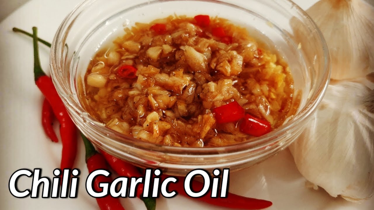 Flavorful Chili Garlic Oil Easy Recipe Chili Chili