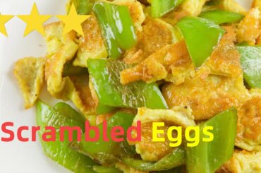 Scrambled Eggs with Chili, Very simple cooking