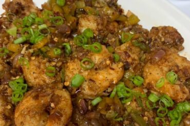 Chili Garlic Prawn || How to Make Chili Garlic Prawn || Sanuz Tasty Recipes