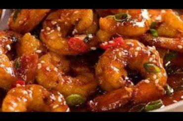 How to make Chili garlic Prawns / Chilli Prawns