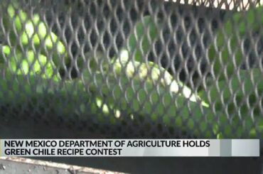 NM Dept. Of Agriculture holds green chile recipe contest