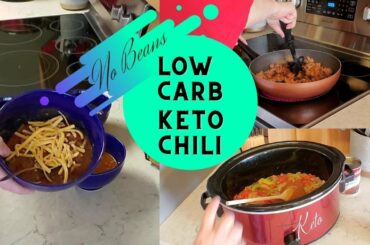 Low Carb Chili | Keto Chili | No Bean Chili