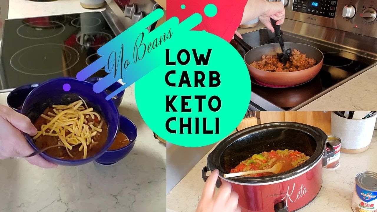 Low Carb Chili Keto Chili No Bean Chili Chili Chili