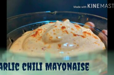 Homemade | Chilli Garlic Mayonnaise recipe | Quick and Thick