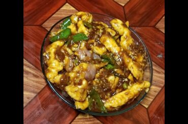 how to make chicken chili [with green chili sauce] full racipe in hindi very easy and simple Afood