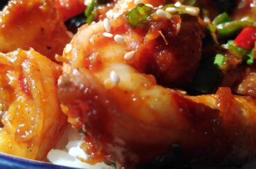#chiligarlic #asianstyle ASIAN STYLE CHILLI GARLIC PRAWN RECIPE you can enjoy Thai taste at home..
