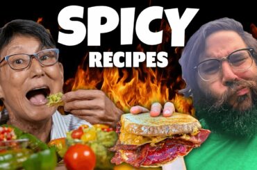 Battling for the SPICIEST Hatch Chile Dish | Foodbeast Recipe Challenge