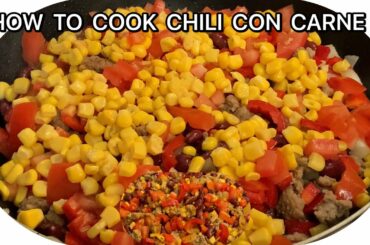 HOW TO COOK CHILI CON CARNE/FILIPINA BISAYA NETHERLAND
