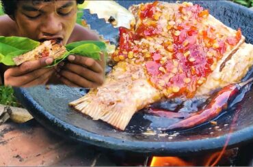 Talent Chef Cooking - Amazing Cooking Method Cook Fish with Chili Yummy Food Easy Recipe