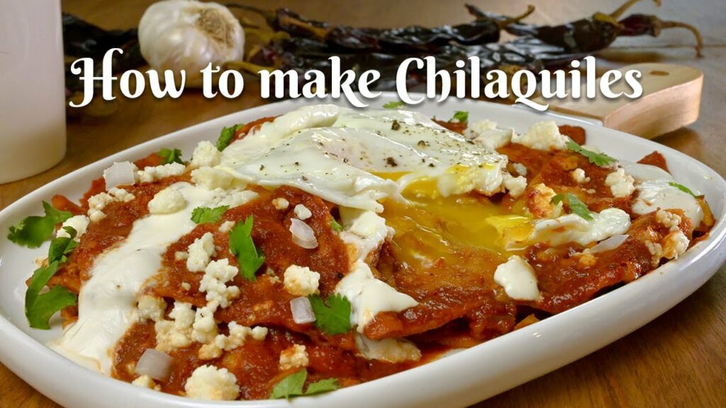 HOW TO MAKE CHILAQUILES USING NEW MEXICO CHILE PODS: Red Chilaquiles ...